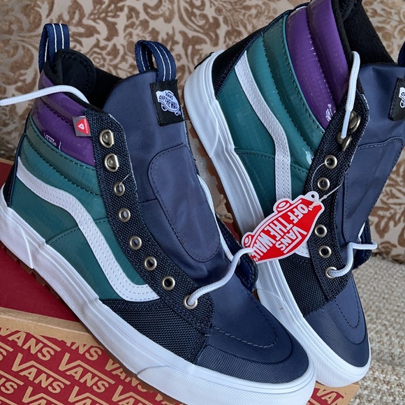 Vans Sk8-Hi Mte 2.0 Dx Dress Blues/Jasper Men’s - Picture 9 of 16